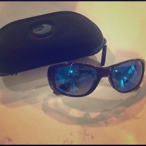 Costa Del Mar Tippet Tortoise Frame Blue Lenses